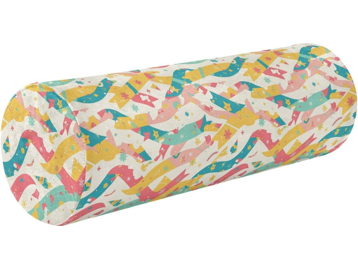 Almohada Cilíndrica Frodotgv Funda Espuma Viscoelástica Viscoelástica. Soporte Fácil Limpiar. Dormir