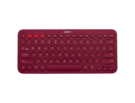 Teclado De Membrana Inalámbrica Logitech K380 Red Endem