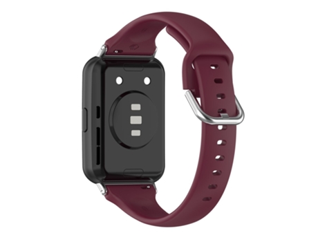 Correa de Silicona liberación rápida para Huawei Watch Fit 2 - vino tinto