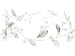 Diadema Nupcial Adornada Con Perlas: Accesorio Para El Cabello Ideal Para Bodas Y Ocasiones Especiales.