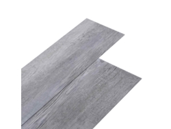 Maison Exclusive - Tableros De Suelo 2,51 M² 18 Pcs Pvc Madera Gris Mate