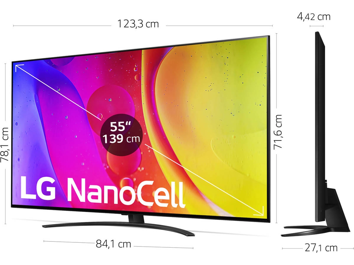 TV LG 55NANO826QB (Nano Cell - 55'' - 140 cm - 4K Ultra HD - Smart TV ...