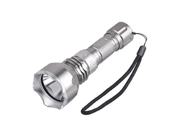 Antorcha de Buceo Linterna de Buceo 1200 Lúmenes Ipx8 Luz de Seguridad Subacuática Impermeable con Cargador USB 5 Modos Plata YEMAESRE