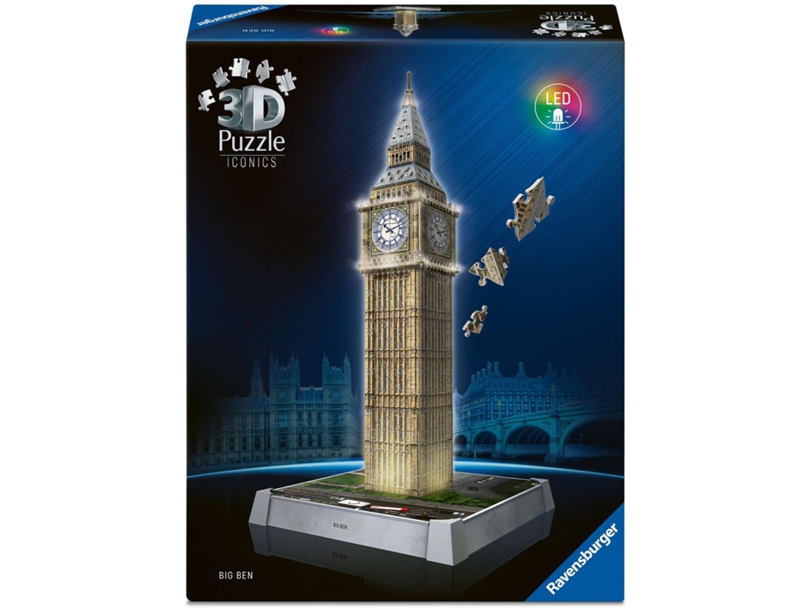 Rompecabezas 3D del Big Ben Ravensburger