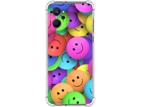 Carcasa Realme 9i TUMUNDOSMARTPHONE Dibujos Antigolpes Smile Multicolor