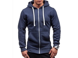 2026-chaqueta Para Hombre Con Cremallera Y Capucha Sudadera De Invierno Y Otoño