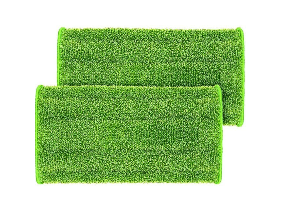 Juego De 3 Recambios De Mopa Lavable De Microfibra Swiffer Wetjet, 30 X 15 Cm, Verde