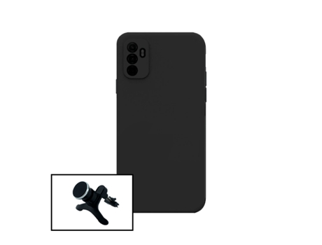 Funda Proteção Traseira para Oppo Oppo F19 Pro 5G GIFT4ME Silicona Negro