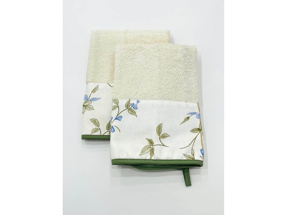 Juego 2 Paños De Cocina ILMH BY I LOVE MY HOME 50x50cm - Estampado Floral
