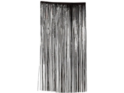 Decoraciones de Halloween DISFRAZZES Cortina Negra (100x200 cm)