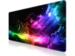 Alfombrilla De Ratón Gaming Xxl Negra - Mousepad De Goma Antideslizante Para Teclado - 30x80cm