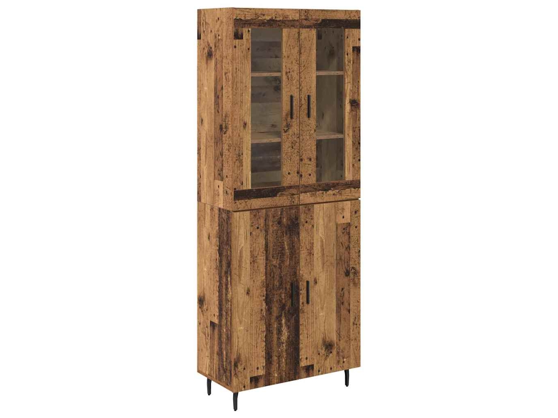Juego de buffet de 2 piezas - Madera antigua - Madera procesada - EXCLUSIVA MAISON