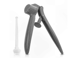 Prensa de ajos Rosewell de aluminio con herramienta de limpieza