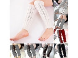 2026-calentadores De Piernas Para Mujer Tejidos A Punto Cable Invierno Calientitos Medias Leggins Bufandas Para Botas Srbtv