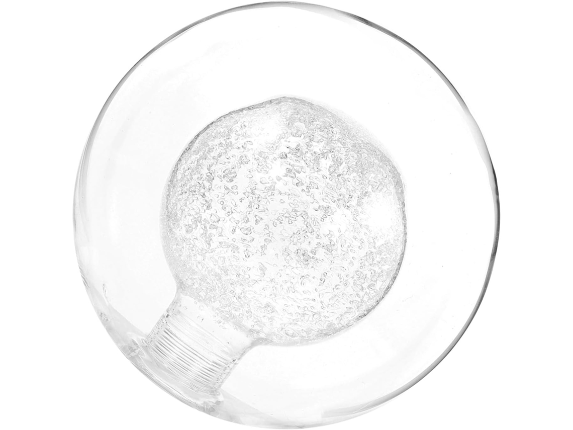 Bola De Vidrio Transparente De 120 Mm Con Bordes Lisos, Repuesto Para Lámpara G9, Para Uso Comercial Y