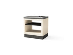 Modulo con placa a gas TUOZI Kitaway (Blanco, Gris - 84x63x85cm)