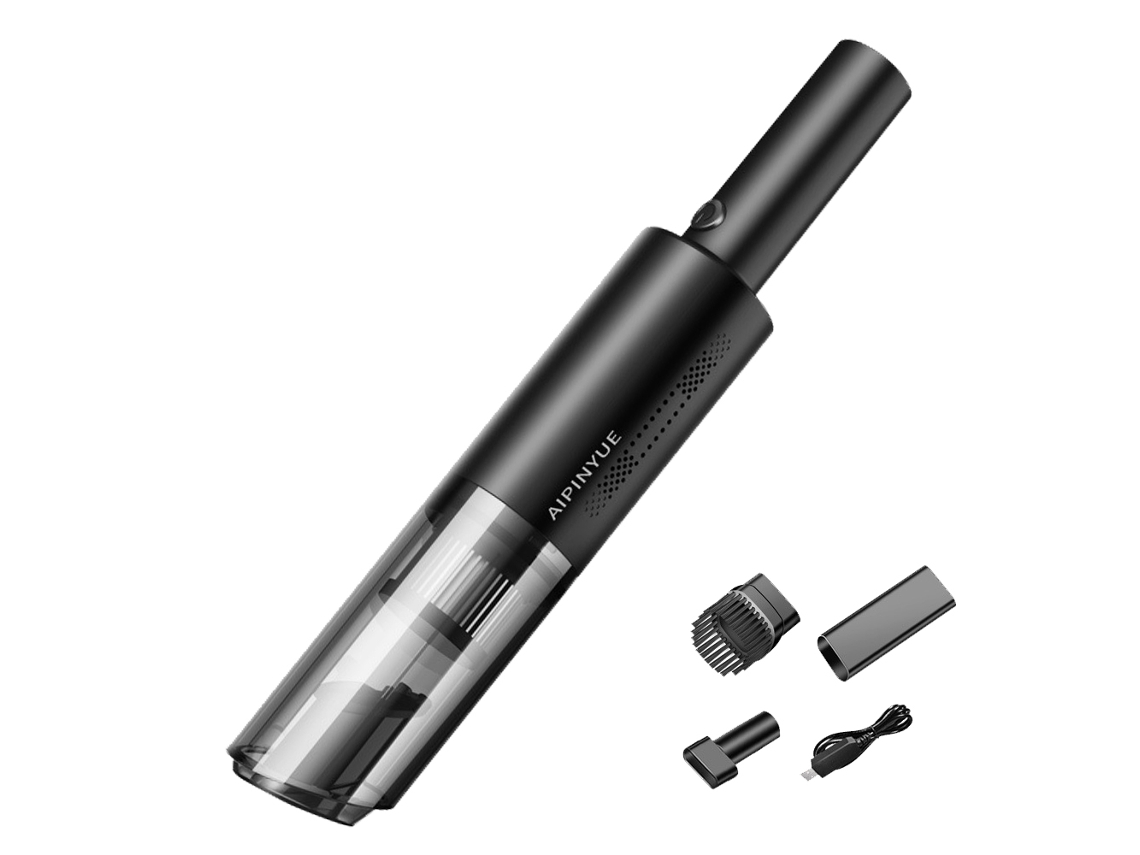 Aspiradora inalámbrica de mano, miniaspiradora portátil para coche con batería recargable para limpieza Interior de coche CUICH