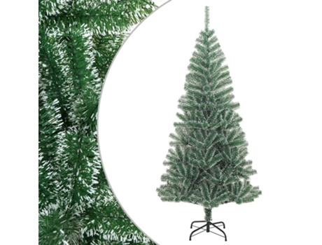 MAISON EXCLUSIVE - Árbol de Navidad artificial verde con nieve 240 cm