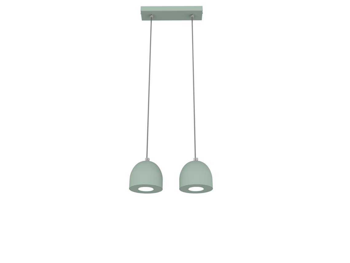 LUMICOM | Campanella Lampara De Techo Lineal X2 Monocolor Mate