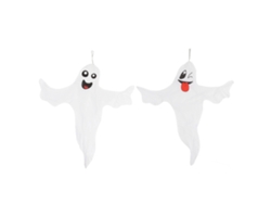 2pcs Pano Fantasma Pingente Para Decoração de Halloween Exterior Balançante Para Festas