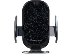 Cargador Carro Inteligente Usb Duplo Fa Qi Sensor YIZHOOD Negro