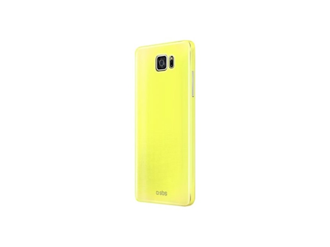 Carcasa SBS Fluo Samsung Galaxy S6 amarillo