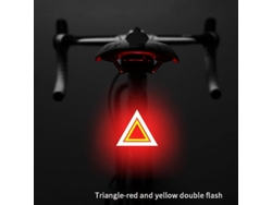 Rebe-luz Trasera Bicicleta Led Carga Usb 5 Modos Impermeable Ipx2 Para Mtb Carretera Alerta Seguridad D