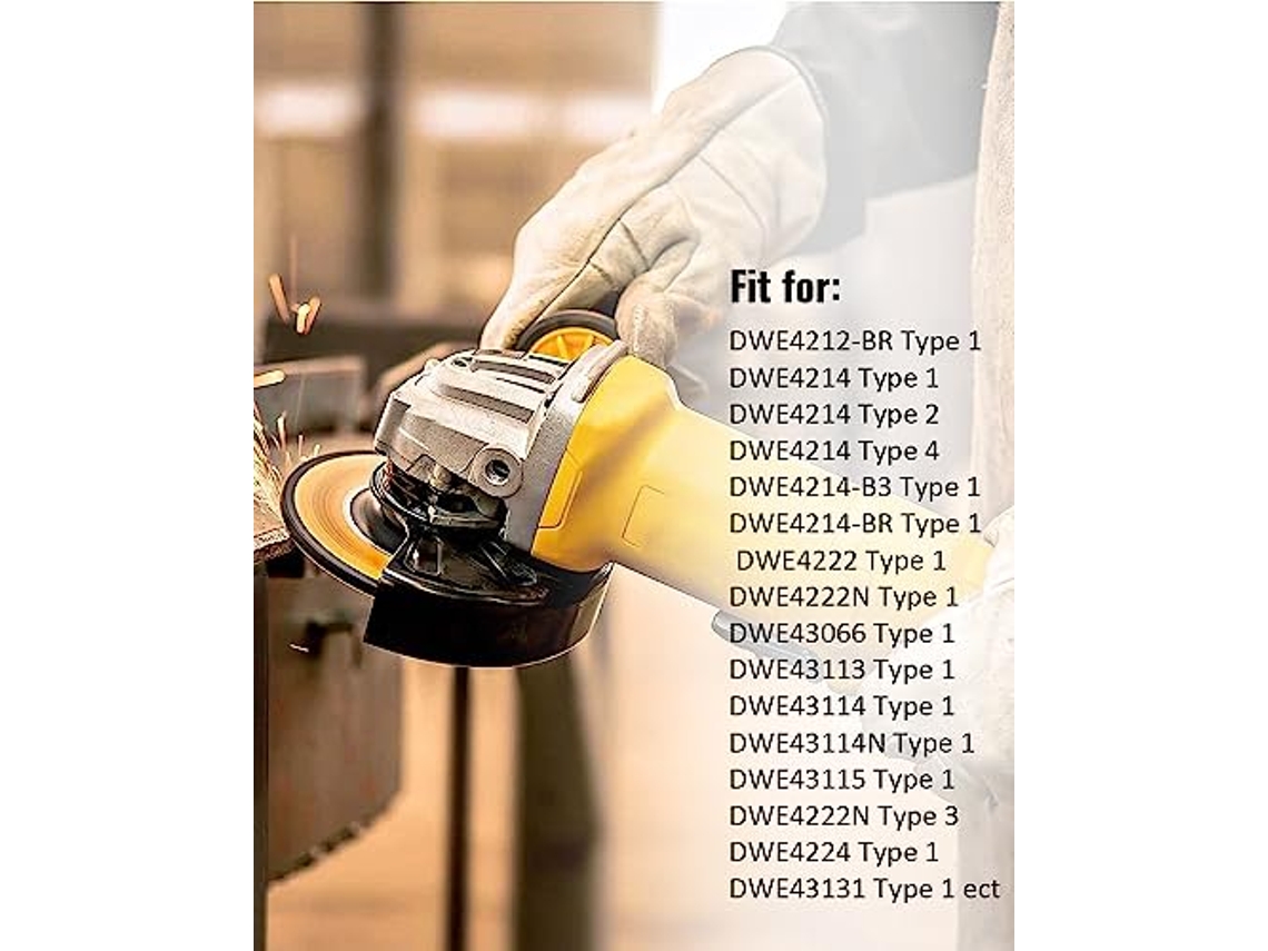 8 Cepillos Para Amoladora Angular N257540 Compatibles Con Cepillos Para Amoladora Dewalt Dwe402 Dwe4214
