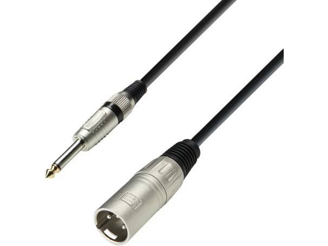 Cable para Micrófono ADAM HALL K3Mmp0100 Xlr/Jack (1m)