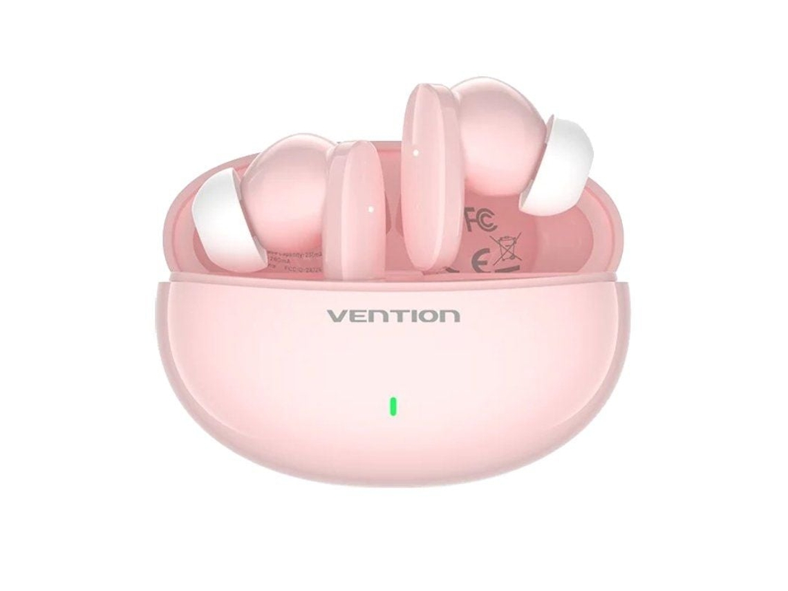 Auriculares Carga Autonomía VENTION Ver descripción Bluetooth Rosa