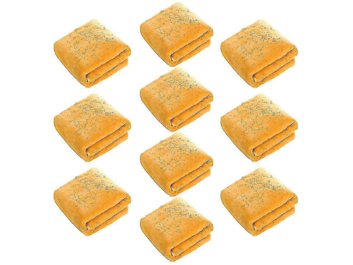 Toallas de peluquería (paquete de 10) de secado rápido para cabello, manos y rostro. Para usar en casa, salón, spa y barbería. Rosewell.