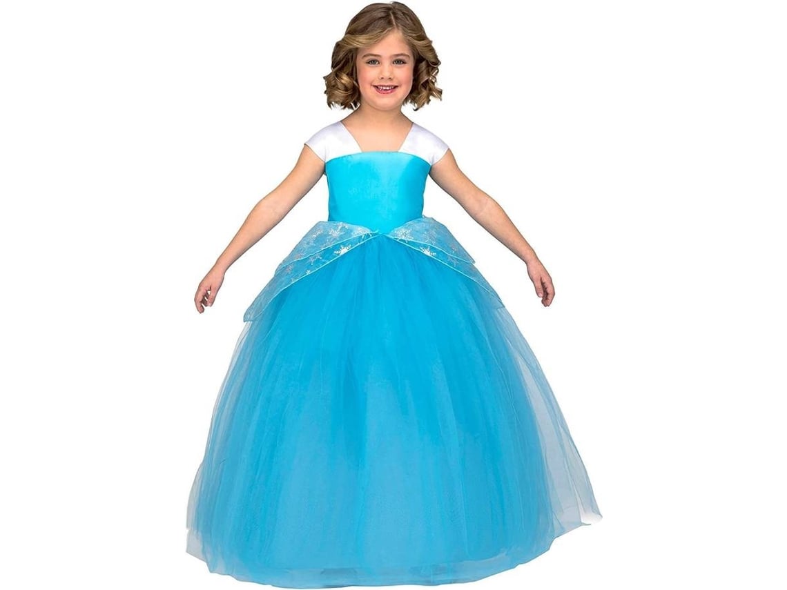 Disfraz de Niña DISFRAZZES Princesa Tutu Azul (Talla: 7 a 9 años)