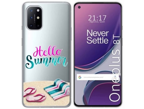Carcasa OnePlus 8T 5G TUMUNDOSMARTPHONE Dibujos Transparente Multicolor
