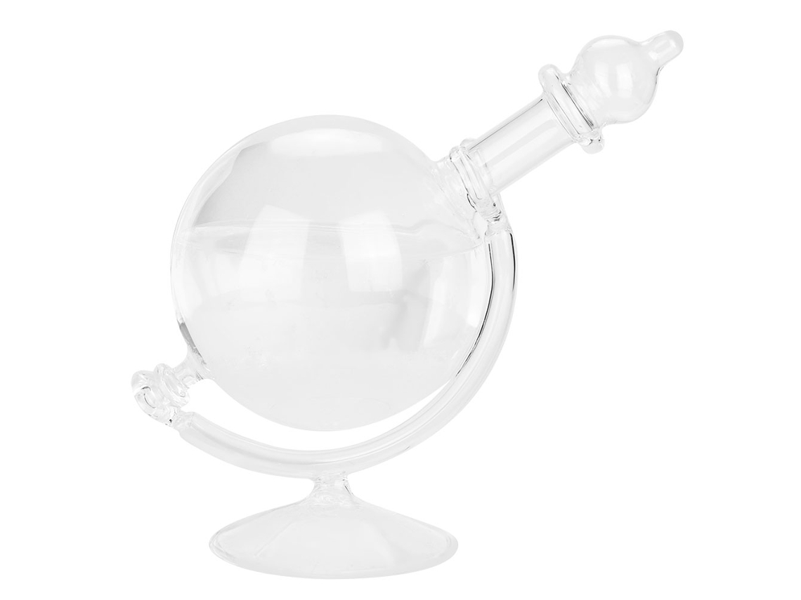 Botella de cristal con pronóstico del tiempo, decoración para el hogar, regalo
