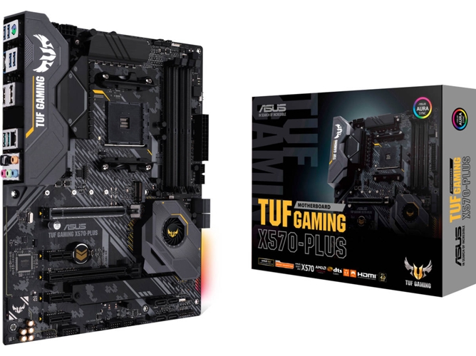 Motherboard ASUS TUF Gaming X570-Plus (Socket AM4 - AMD X570 - ATX)