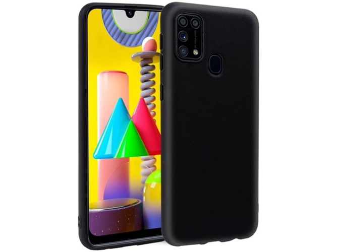 Carcasa Samsung Galaxy M31 COOL Silicona Negro