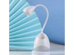 Lámpara de uñas UV Dww, secador de secado rápido de 36 W para esmalte, lámpara de gel LED portátil giratoria de 360° con almacenamiento de accesorios de CA Manic GOKOCO