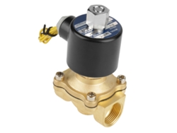 2026velora-válvula Solenoide Eléctrica De Latón 12v Dc G3/4" N/o Normalmente Abierta Para Agua Y Aire