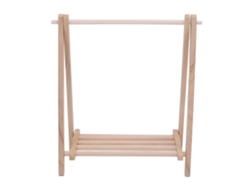 Perchero De Madera Para Casa De Muñecas En Miniatura A Escala 1:12.