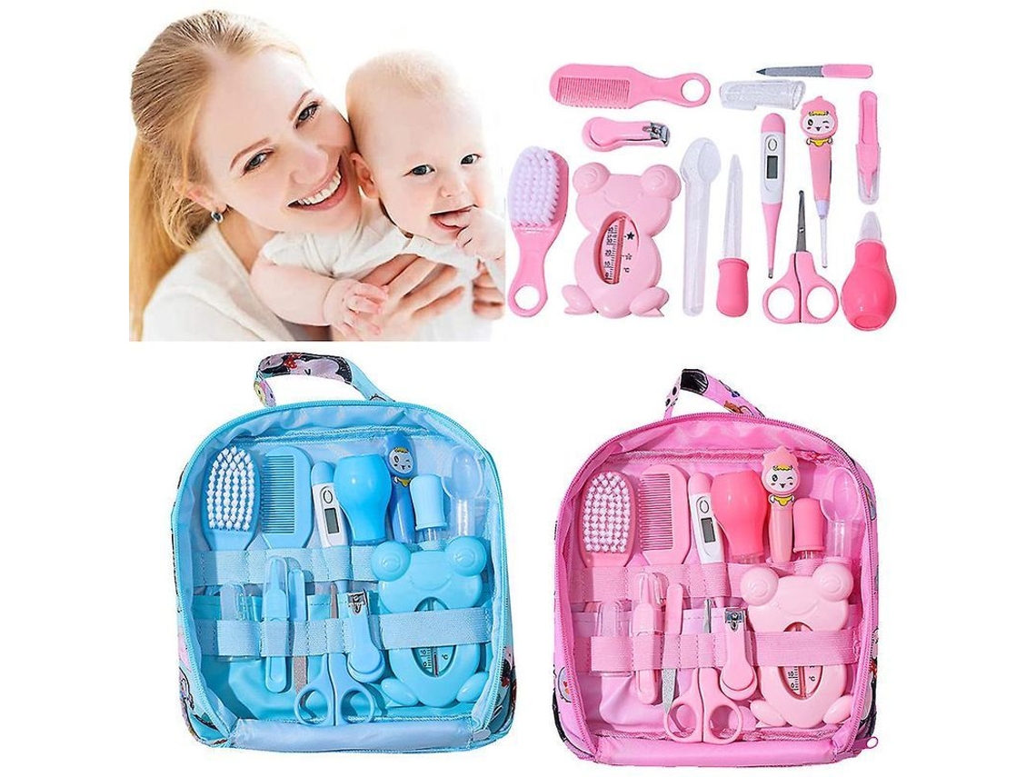 Kit De Cuidado Para Bebés De 13 Piezas: Set Esencial De Higiene Y Aseo Para Viajes Y Uso Doméstico.