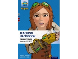 Libro Project X Origins Graphic Texts: Grey-Dark Red+ Book Bands, Oxford Levels 14-20: Graphic Texts Teaching Handbook for Years 4-6 (P5-7) (Inglés)