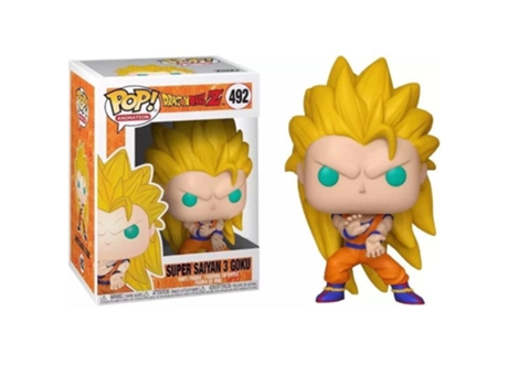 Figura FUNKO Pop Super Saiyan 3 Goku Dragon Ball 492