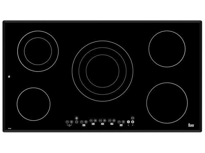 Placa de Vitrocerámica TEKA TR 951 (Eléctrica - 90 cm - Negro)