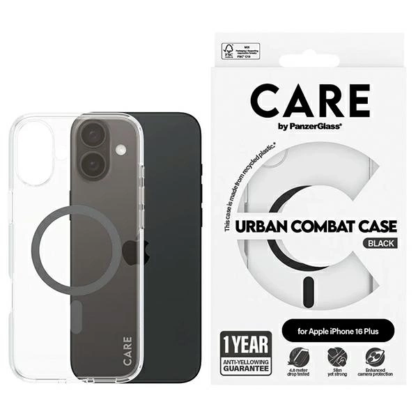 Instrucciones de cuidado para la funda insignia Case Z Panzerglass para MagSafe para iPhone 16 Plus