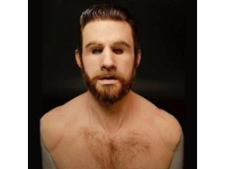 Máscara Facial De Látex Realista Para Hombre, Ideal Para Disfraces De Halloween, Fiestas, Cosplay Y Fiestas De Disfraces.