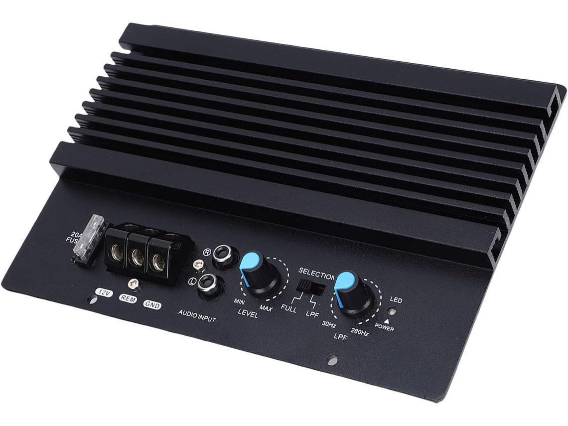Placa Amplificadora Para Coche De 12 V – Subwoofer De Aleación De Aluminio