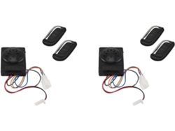 Sistema De Alarma Para Patinete Eléctrico 2x, 36v/72v, Con Doble Mando A Distancia.
