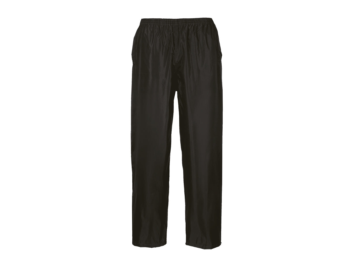 Pantalones impermeables clásicos Portwest para hombre y mujer / Verde oliva / S