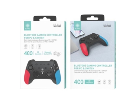 Mando PS4 IKREA Wo7080 (Inalámbrico - Negro)