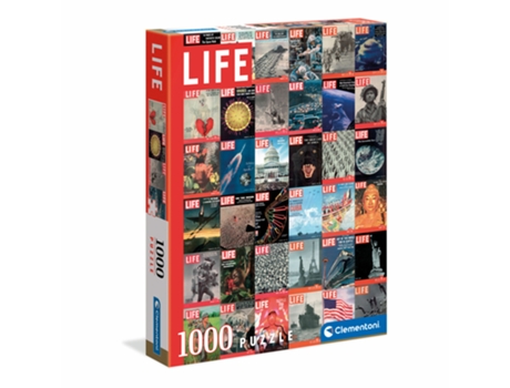 Puzzle CLEMENTONI Life Covers 39636 (1000 Piezas)